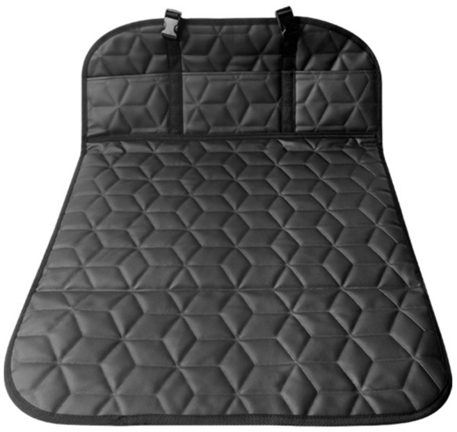 카템 차량용 매트 ver2 1단, 블랙 + 블랙 스티치, 1개