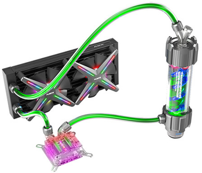 알스아이 XTREME WaterX240 DIY Cooling Kit CPU쿨러, 1개
