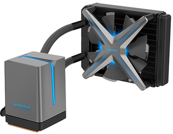 ALSEYE XTREME X120 수냉 CPU쿨러, Gray, 1개