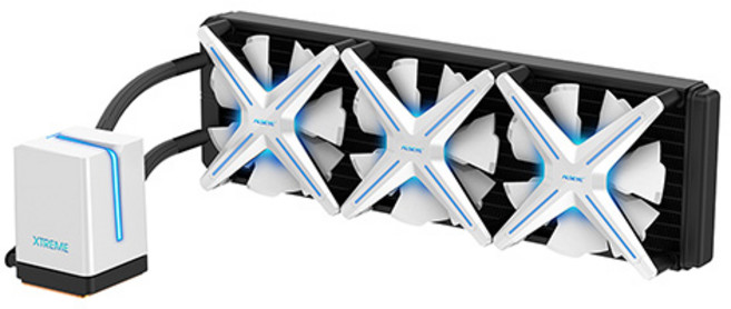 ALSEYE XTREME X360 수냉 CPU쿨러, White, 1개