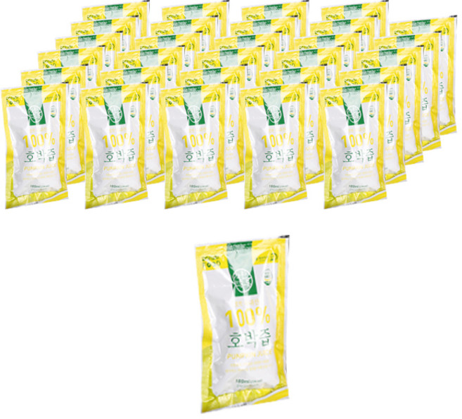 착한톡톡 100% 호박즙, 30개, 100ml