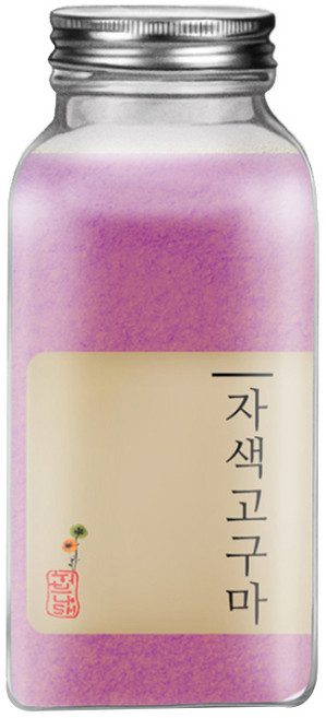허브나래 국내산 자색고구마 분말, 90g, 1개