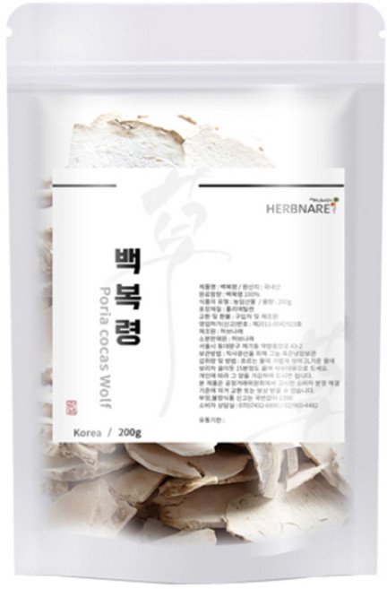 허브나래 국내산 백복령 흰솔풍령, 200g, 200g, 1개