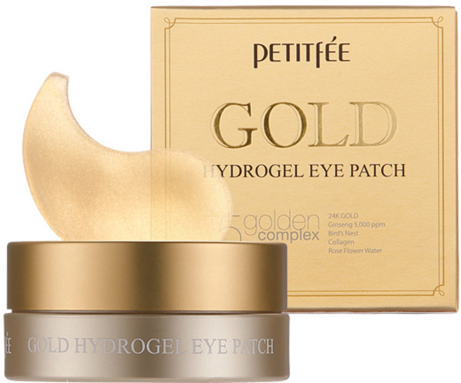 쁘띠페 골드 하이드로겔 아이패치, 60개입, 1개