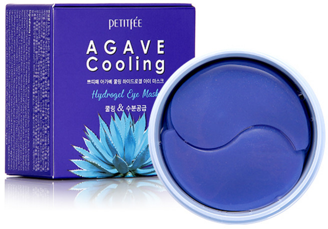 쁘띠페 아가베 쿨링 하이드로겔 아이마스크, 60개입, 1개