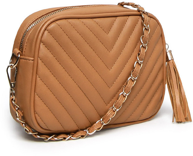 프롬헤븐 헤라 퀄팅 미니 크로스백 C436