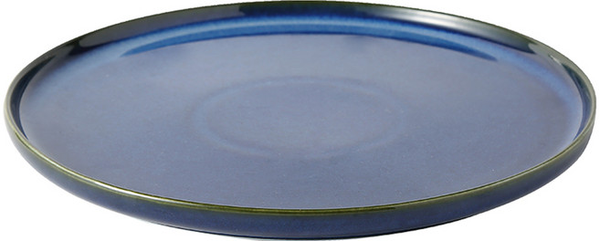 까사무띠 쎄나 디너 접시 25cm, 블루, 1개