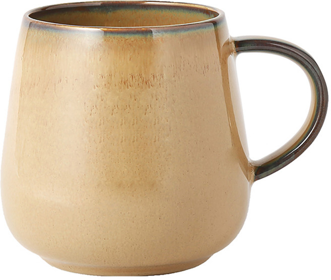 까사무띠 쎄나 머그 400ml, 브라운, 1개