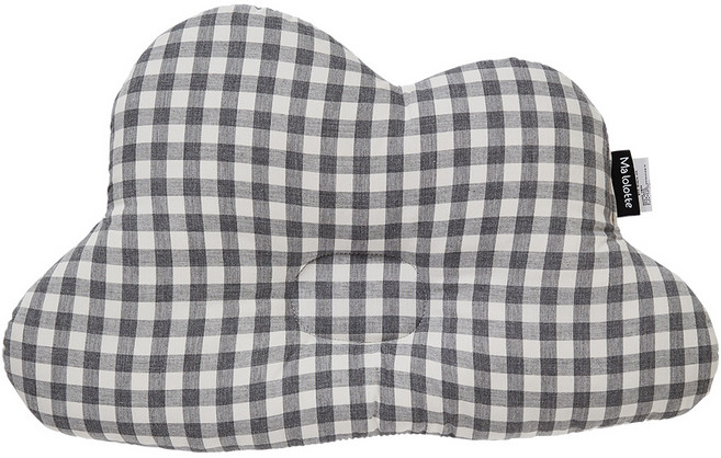 마롤로뜨 아기 구름 짱구 베개, 멜란체크 그레이, 1개