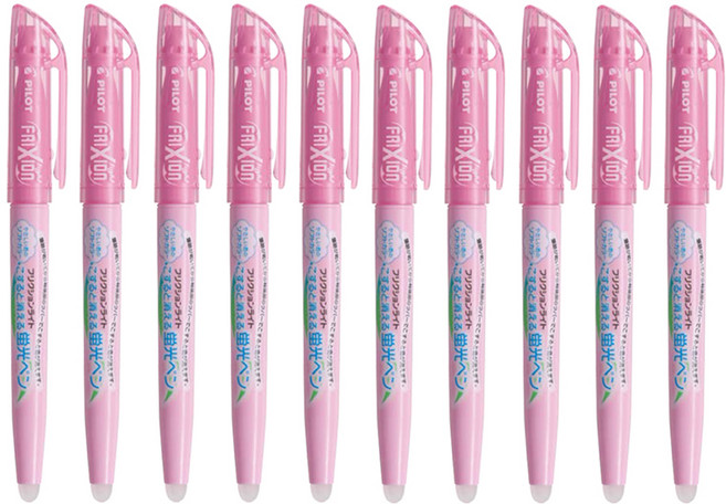 프릭션 라이트 형광펜, 소프트핑크, 10개