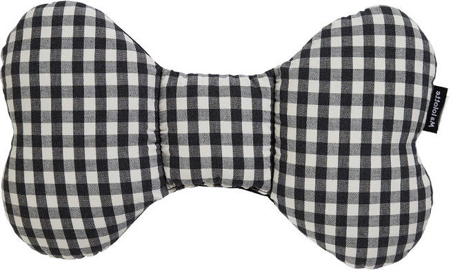 마롤로뜨 캔디베개 유아목쿠션 멜란체크, 블랙