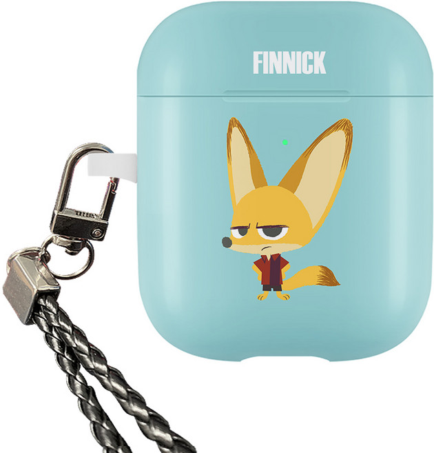 디즈니 주토피아 프렌즈 고리형 에어팟 케이스, 피닉