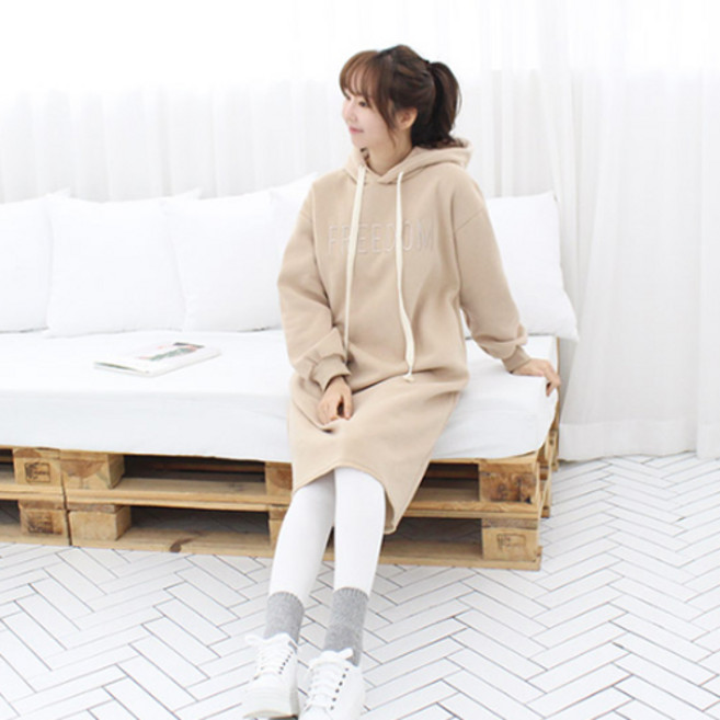 팡팡샵 T 긴 기모 프리덤 임산부 원피스