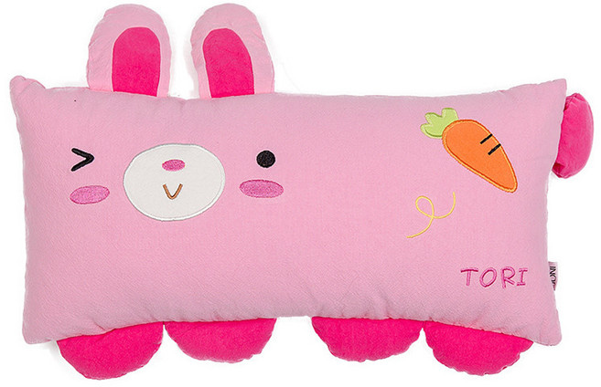 조우니 쥬쥬 베개, 토끼핑크, 1개