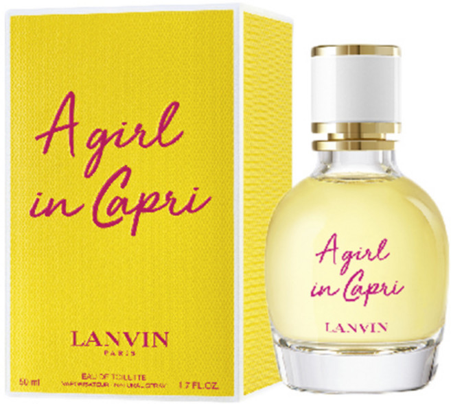 랑방 걸 인 카프리 오 드 뚜왈렛, 50ml, 1개