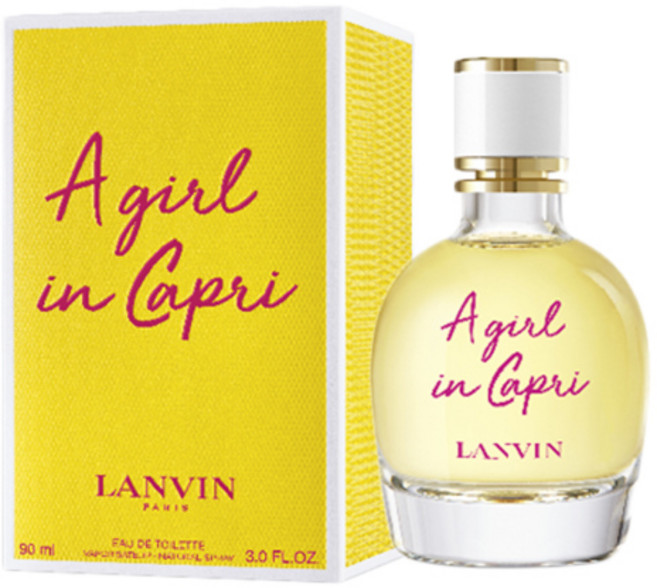 랑방 걸 인 카프리 오 드 뚜왈렛, 90ml, 1개