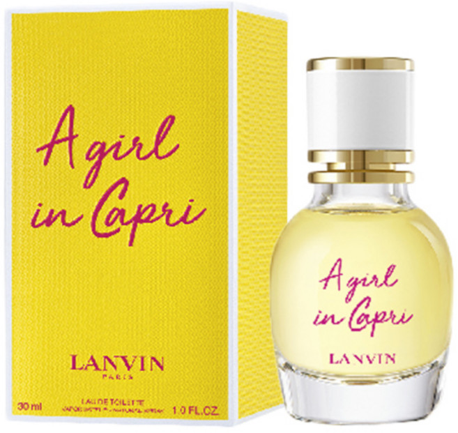 랑방 걸 인 카프리 오 드 뚜왈렛, 30ml, 1개