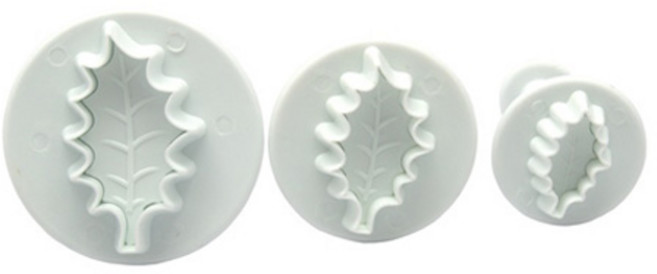 플런저커터 홀리리프 3종 세트, 1세트