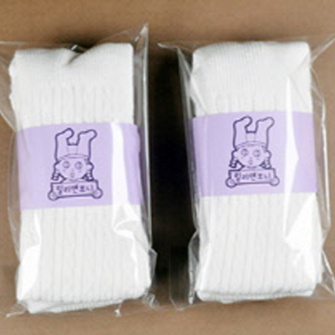 릴리앤보니 아동용 꽈배기 타이즈 2족