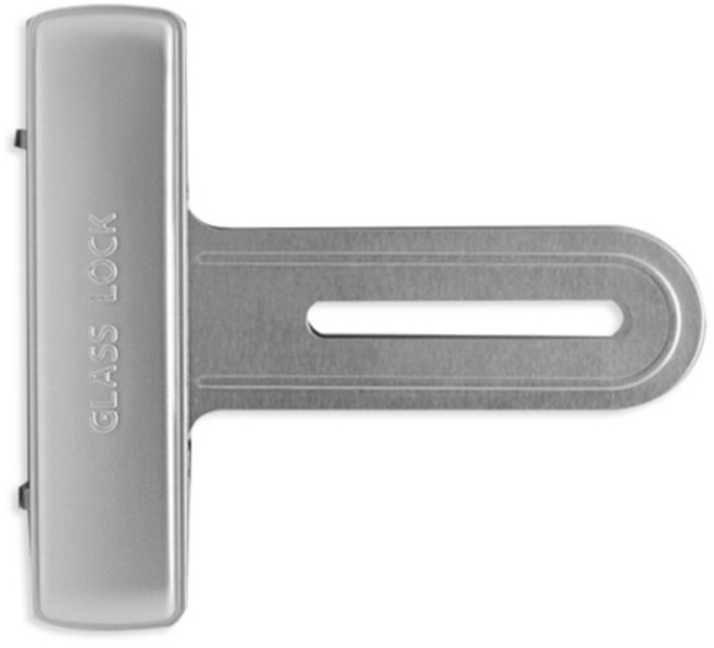 유리문 전용 양문용 손잡이 도어락