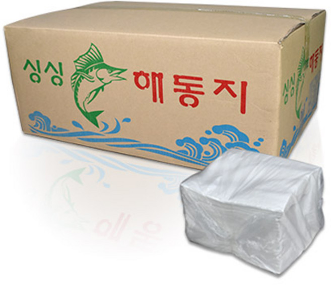 티슈도리 주방 일회용 싱싱해동지 100p, 12개