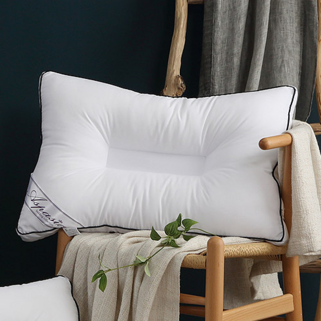 아임리빙 투라인 중량업 블랙라인 마이크로다운필 베개솜, 화이트, 1개