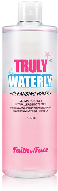 페이스인페이스 트룰리 워터리 클렌징 워터, 500ml, 1개