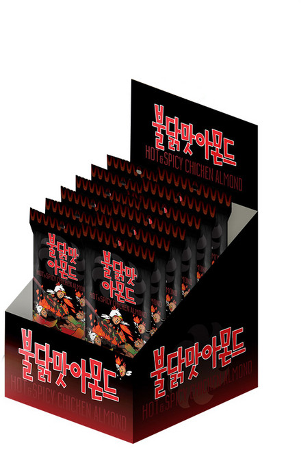 탐스팜 불닭맛 아몬드, 30g, 12개