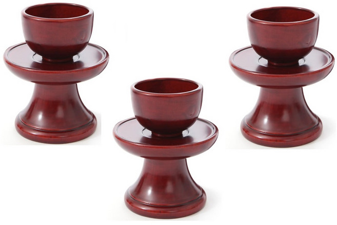 남원목기 국산 남원 문화재 오리목 술잔잔대 2P, 3세트