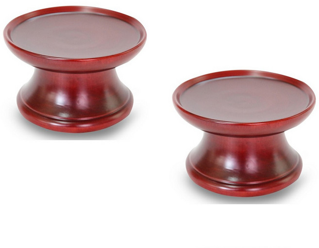 남원목기 국산 문화재 나물접시, 2개