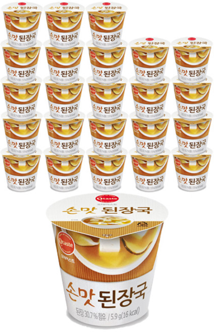 오테이스트 손맛 된장국, 5.9g, 24개