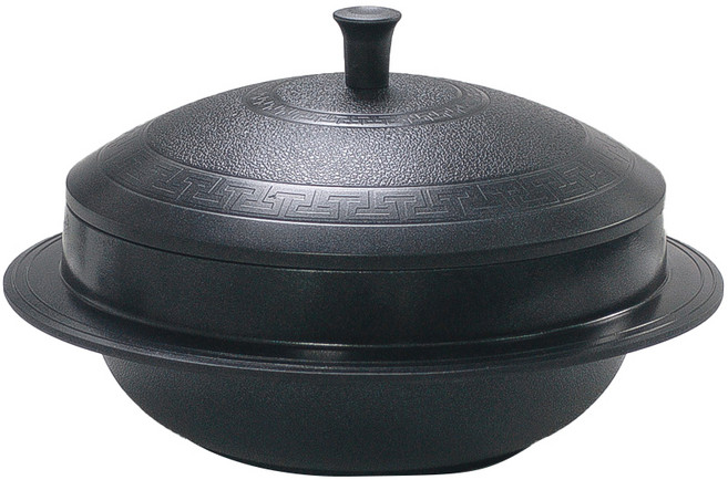 퀸센스 올비아 세라믹 코팅 인덕션 가마솥, 24cm, 1개