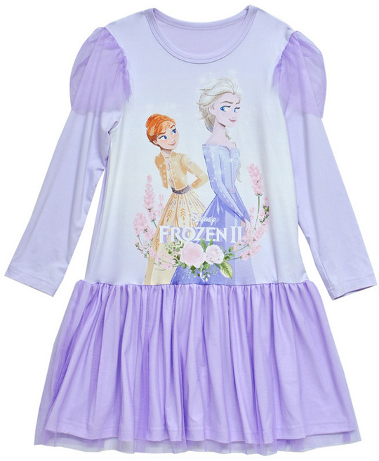 겨울왕국 여아용 엘렌 피치기모 9부 원피스6