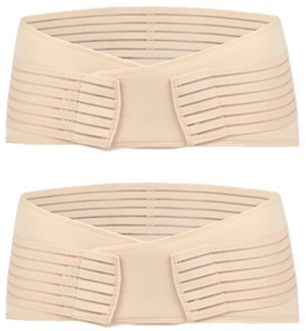 콩 예쁜 몸매 골반 밴드 라이트 베이지, 2개