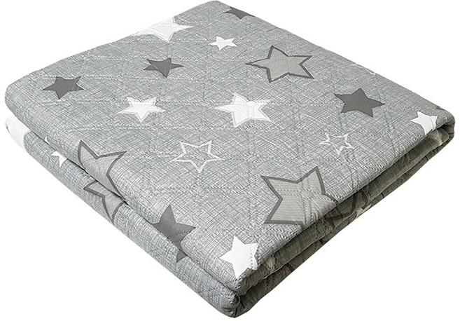 한일생명과학 면혼방 EMF 전기요, 별그레이, 싱글 (100 x 180 cm)