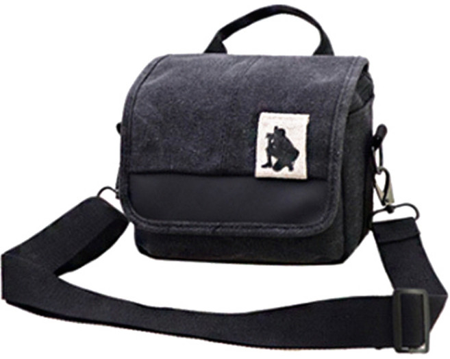 콩 포토그래퍼 심플스퀘어 카메라가방, 블랙, 1개