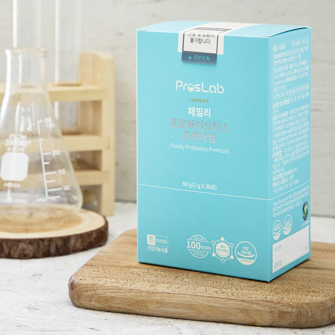 프로스랩 패밀리 프로바이오틱스 프리미엄, 2g, 30개 - 쿠팡