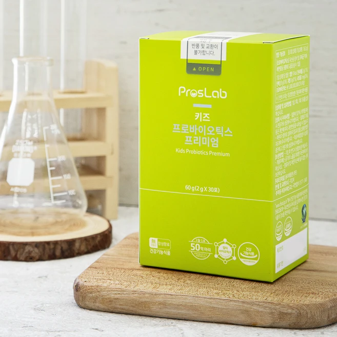 프로스랩 키즈 프로바이오틱스 프리미엄, 60g, 1개 - 쿠팡