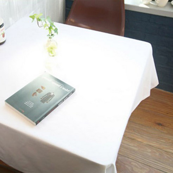 까사베르데 더순수 식탁보, 화이트, 6인(130 x 180cm), 1개