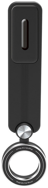 앤티스 플렉시블 360도 회전형 맥세이프 벨크로 거치대 스퀘어, 1개, 블랙