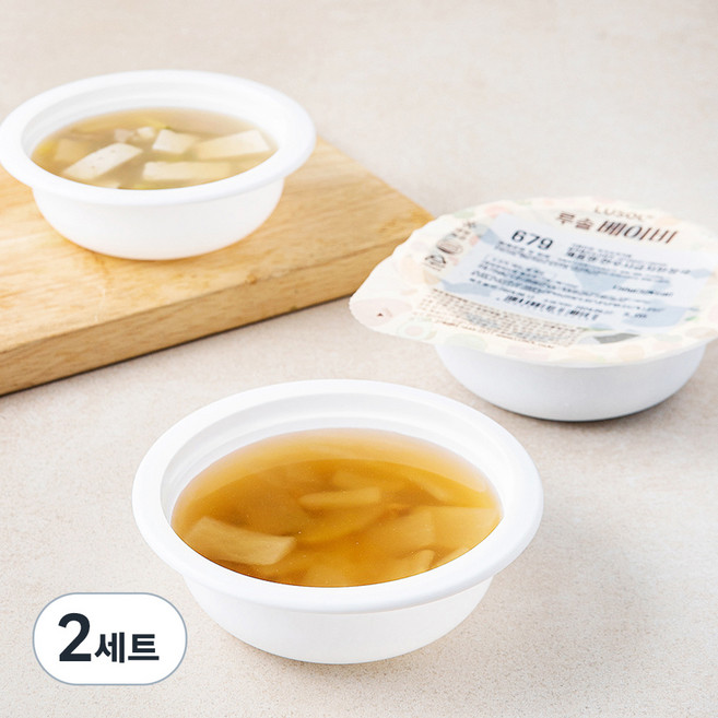 루솔 6단계 후기반찬 한우국 세트 (냉장), 450g, 2세트