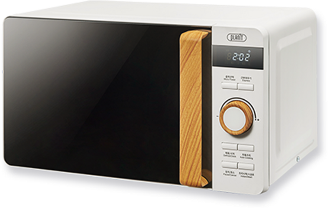 플랜잇 다이얼식 전자레인지 샤인 화이트 20L, PMW-S20LW