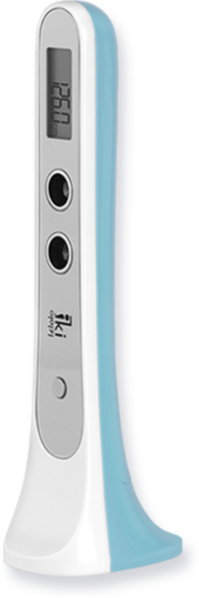아이키 초음파 무선 거리 측정기, HT-001, 블루, 1개