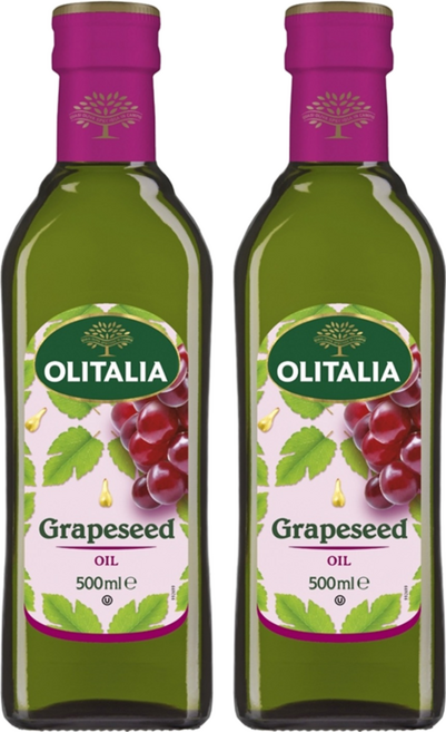 OLITALIA 奧利塔 葡萄籽油, 500ml, 2瓶