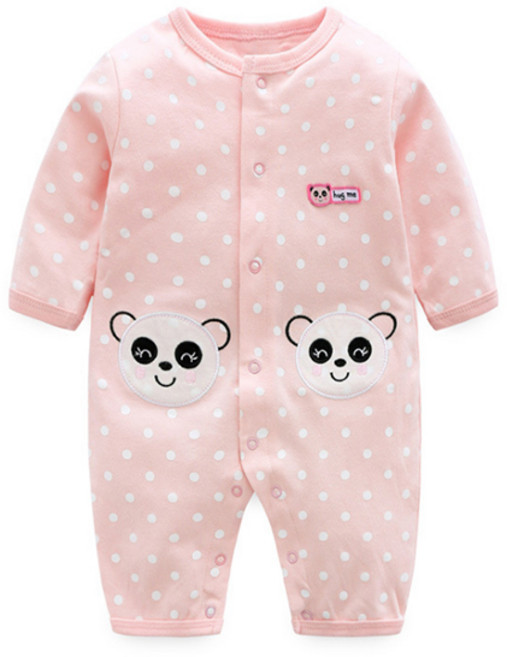 맘스케어 판다패치 풀스냅우주복 Y042BCAA008