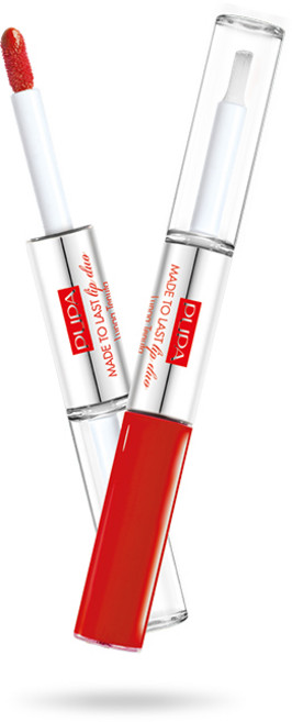 뿌빠 메이드 투 라스트 립 듀오, 18 임페리얼 레드, 8ml, 1개