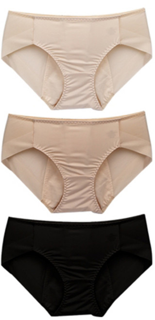 블루핀 여성용 샘방지 위생 팬티 3종세트