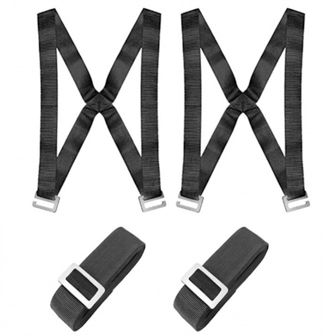 콩 가정용 가구 운반 스트랩 세트 블랙, 1세트
