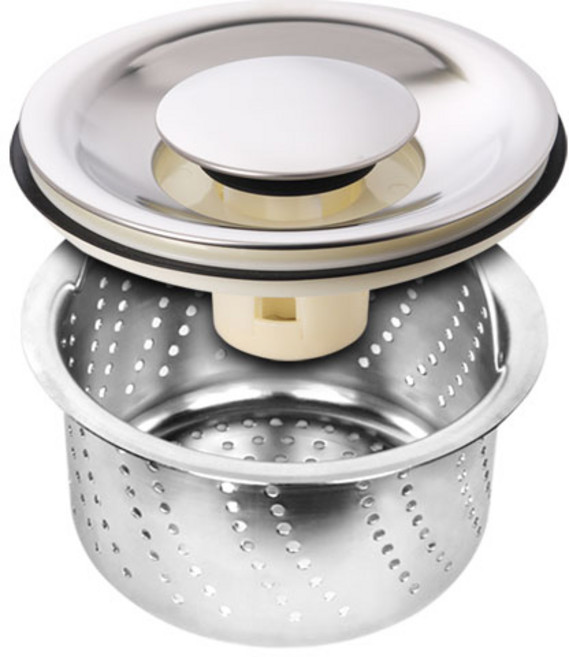 원터치뻥 싱크대 배수캡 + 프라임 거름망 세트, 혼합 색상, 1세트