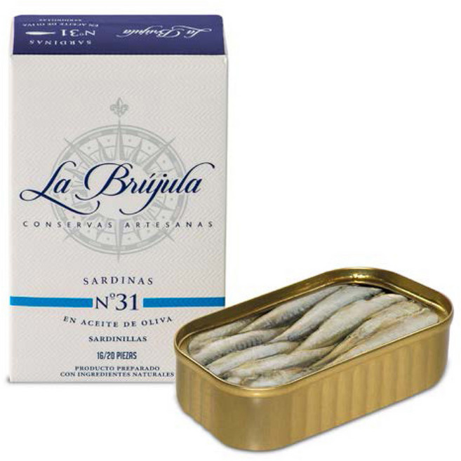 沙丁魚罐頭 LB31, 115克, 1個